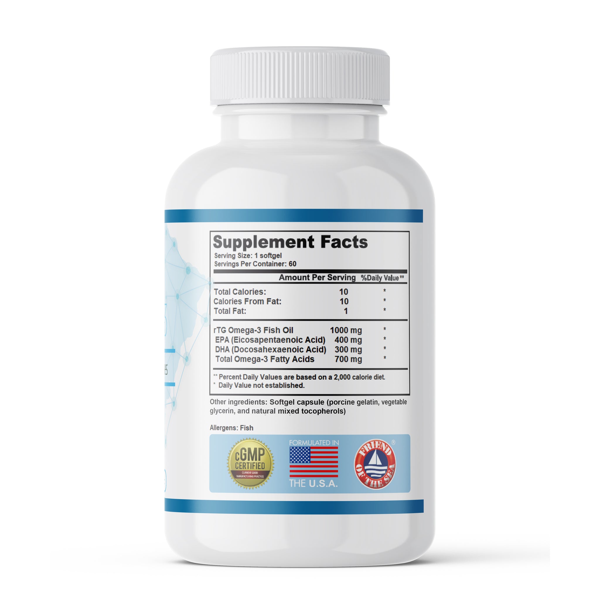 RTG OMEGA-3 SUPPLEMENT. RE-ESTERIFIED TRIGLYCERIDE OMEGA-3