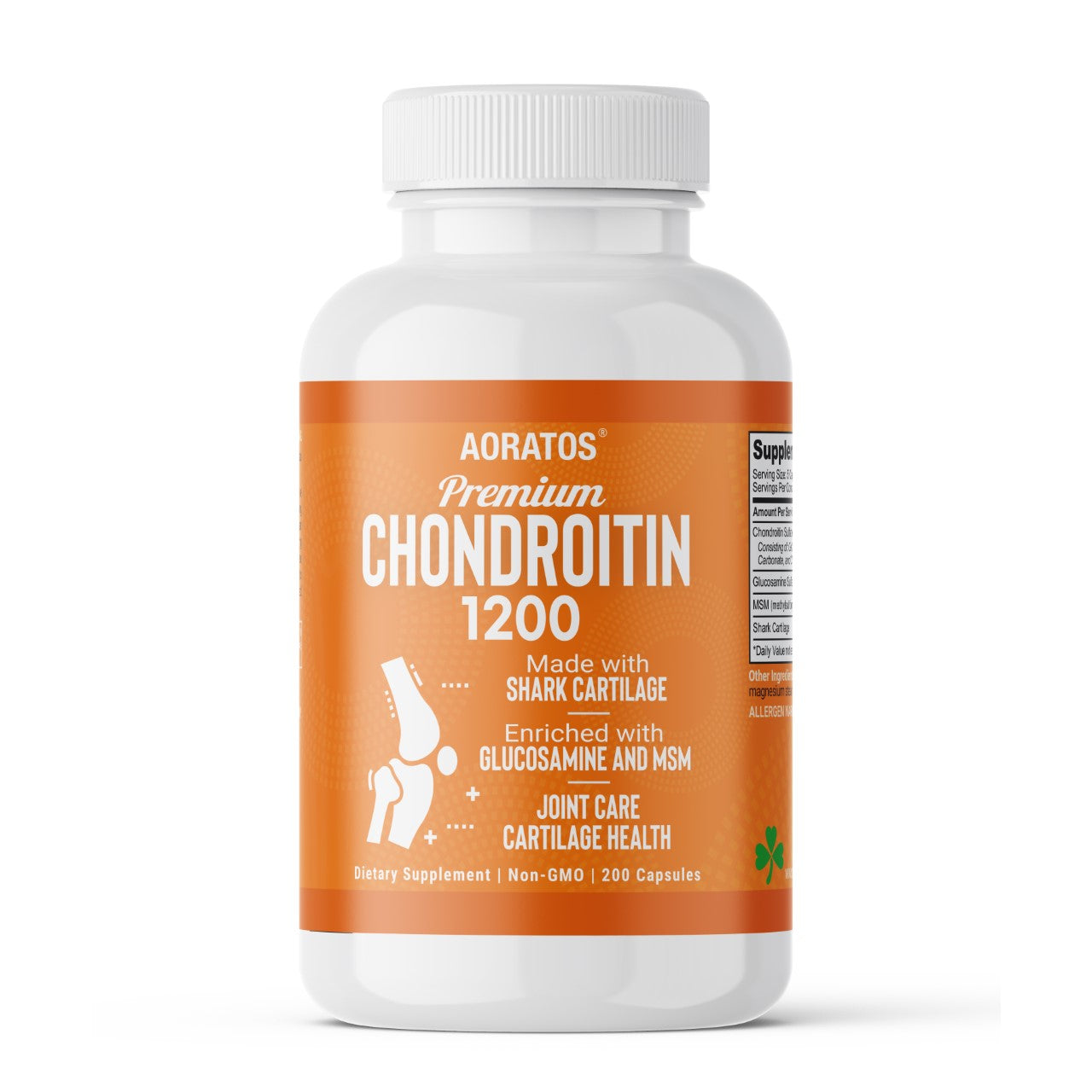 CHONDROITIN. MSM GLUCOSAMINE 200 CAPSULES