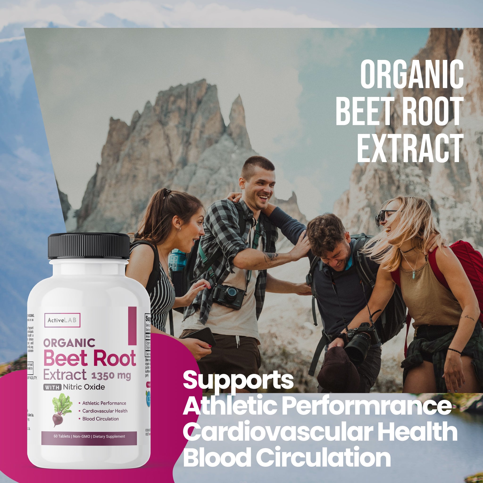 NITRIC OXIDE - ORGANIC BEET TABLETS COMPLEX