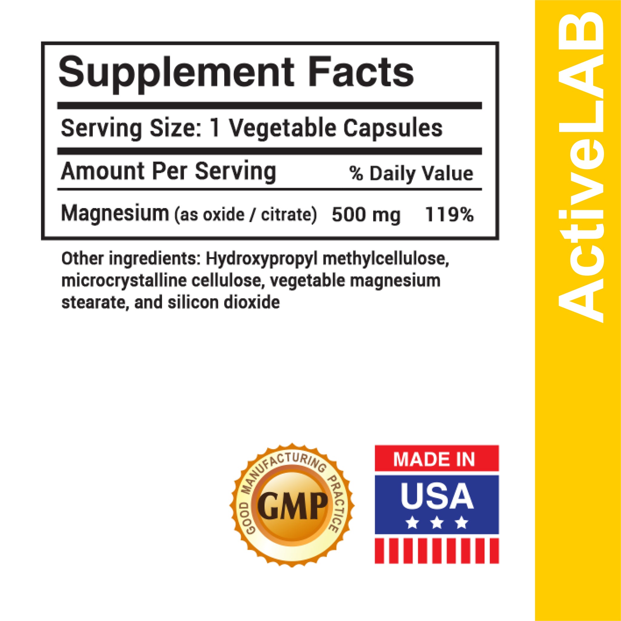 Smarter Magnesium 500mg